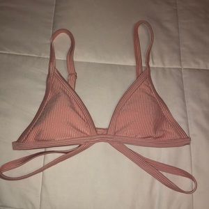 Pacsun pink bikini top